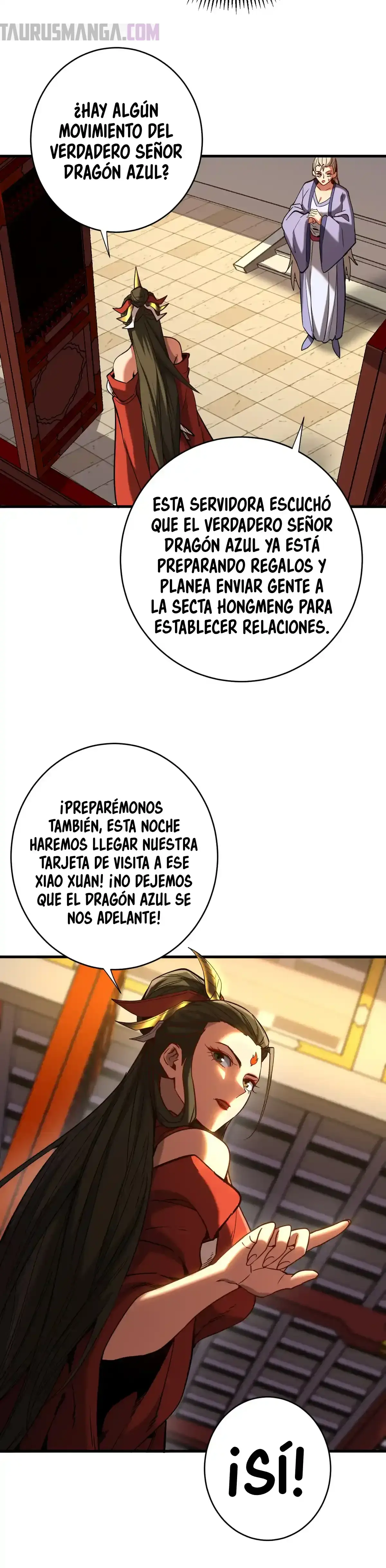 Mientras mis discípulas se matan, yo me relajo! > Capitulo 146 > Page 121